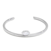 Load image into Gallery viewer, Inaya, solid 18K silver-plated stainless steel bracelet