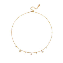 Load image into Gallery viewer, Barbara, necklace, stars, zircons