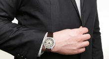 Charger l&#39;image dans la galerie, Montre homme tendance acier inoxydable bracelet cuir | CHIFFRES
