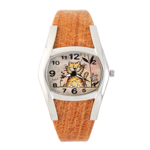 Charger l'image dans la galerie, Montre femme artistique | GARFIEL LE CHAT