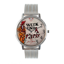 Charger l'image dans la galerie, Montre femme fashion bracelet acier inoxydable| WEEK-END À PARIS