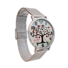 Load image into Gallery viewer, Stainless steel bracelet fashion watch | TREE OF LIFE HEARTS