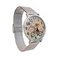 Charger l'image dans la galerie, Montre femme bracelet acier inoxydable| FILLE VELO