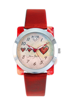 Load image into Gallery viewer, Handcrafted ladies watch hearts | LOTS OF LOVE