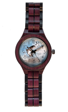 Load image into Gallery viewer, Men's watch in exotic wood | TROUT