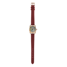 Load image into Gallery viewer, Women's natural vegan leather watch/ FIELD FLOWERS