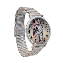 Load image into Gallery viewer, Women's fashion stainless steel strap watch | cat scarf