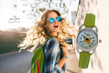 Charger l'image dans la galerie, Montre femme cuir végane Vintage/ VAN WEST FALIA