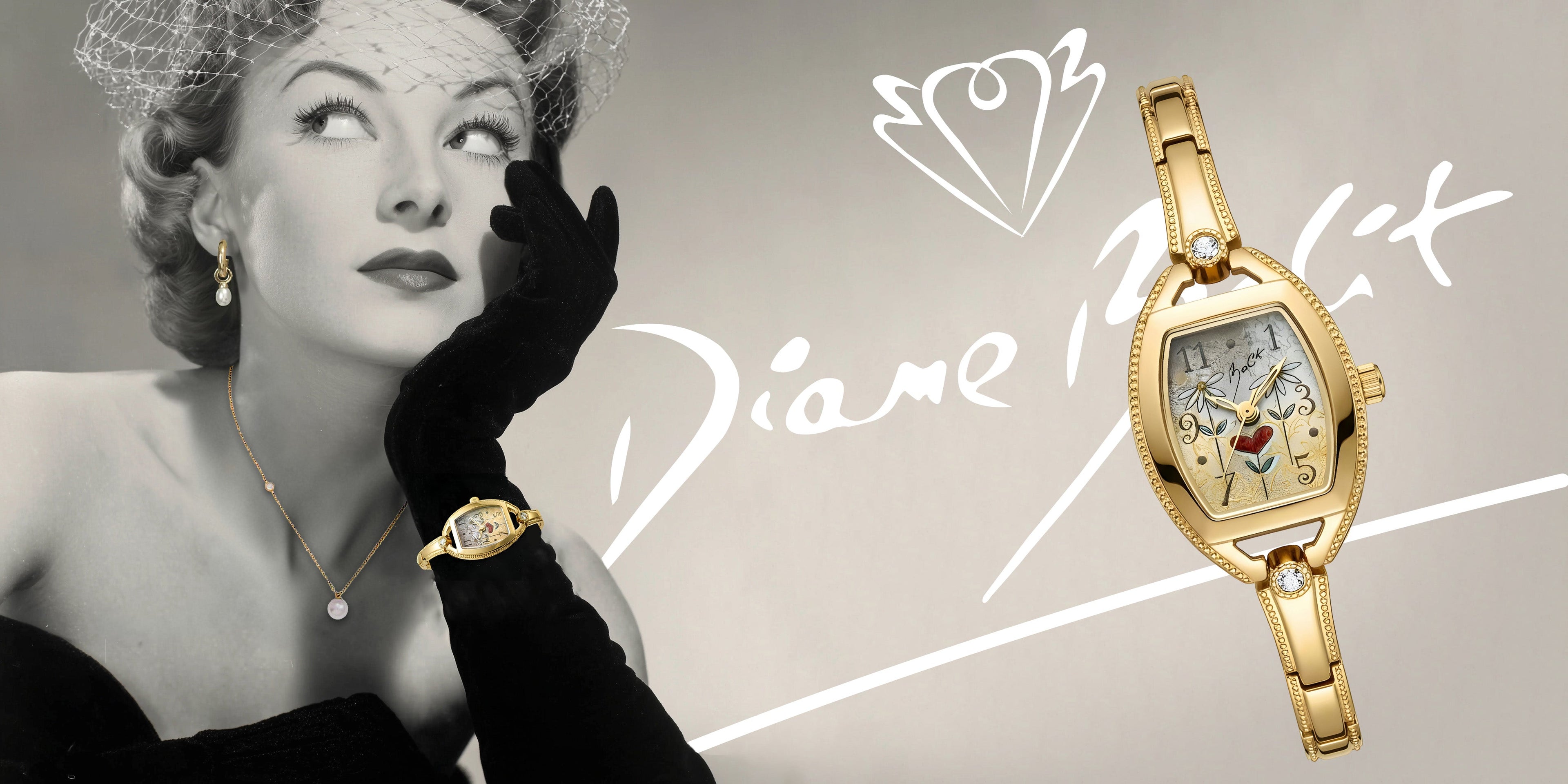 Montre Femme  Retro Vintage