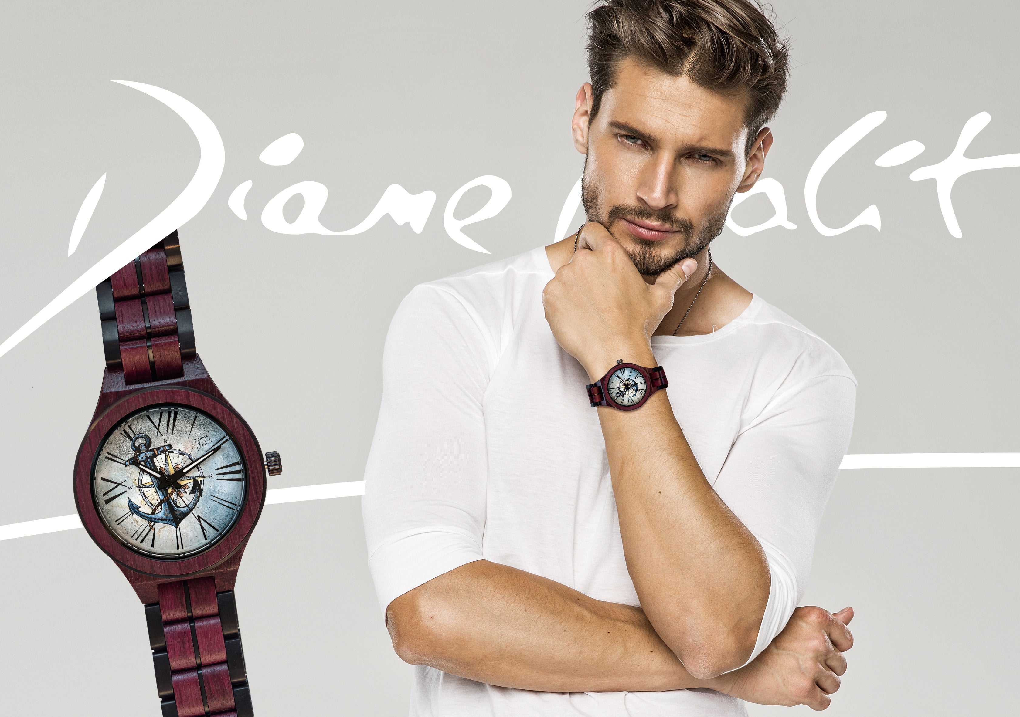 Montre Homme Boitier Acier Inoxydable