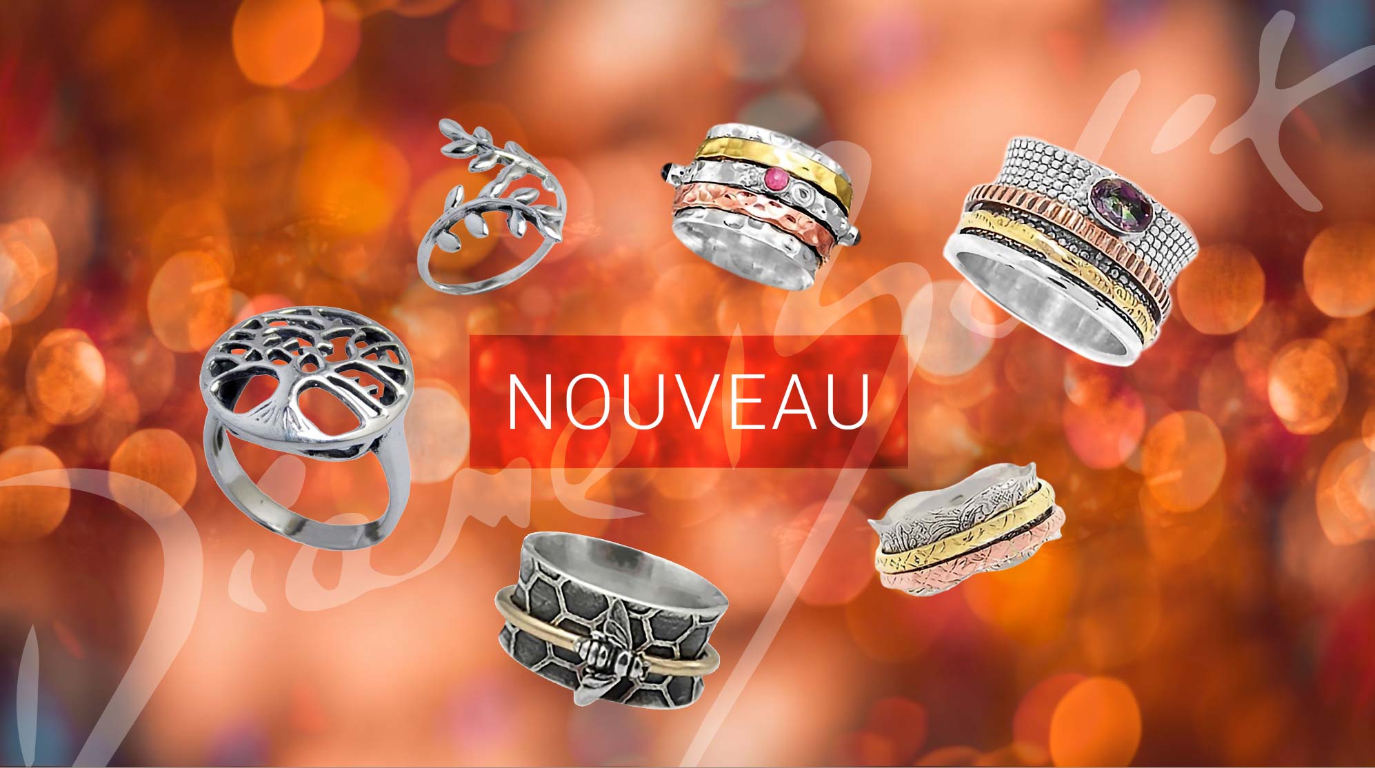 Bijoux  Sterling 925 Joncs et Bagues