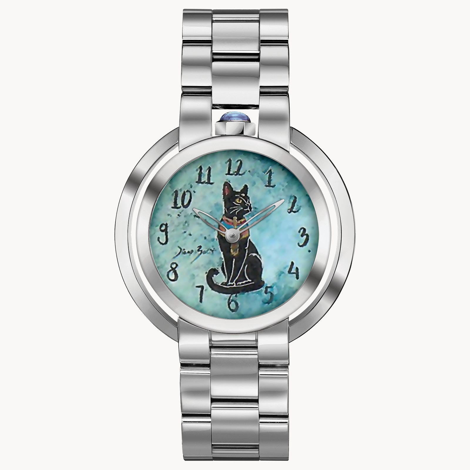 FASHION WATCH / EGYPTIAN CAT / BASTET / GODDESS OF FEMININITY