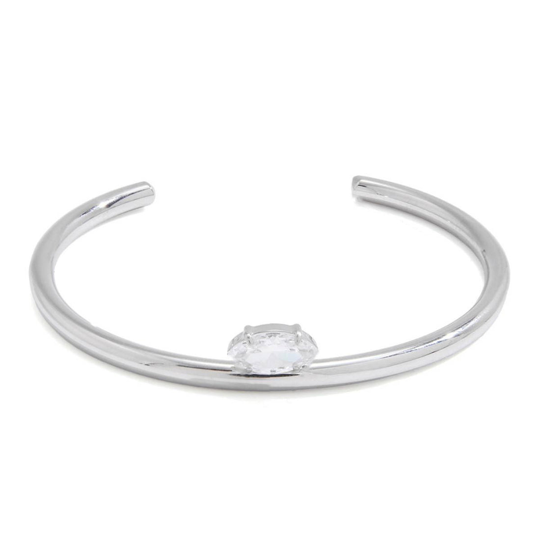 Inaya, bracelet solid plaqué silver 18 kt acier inoxydable