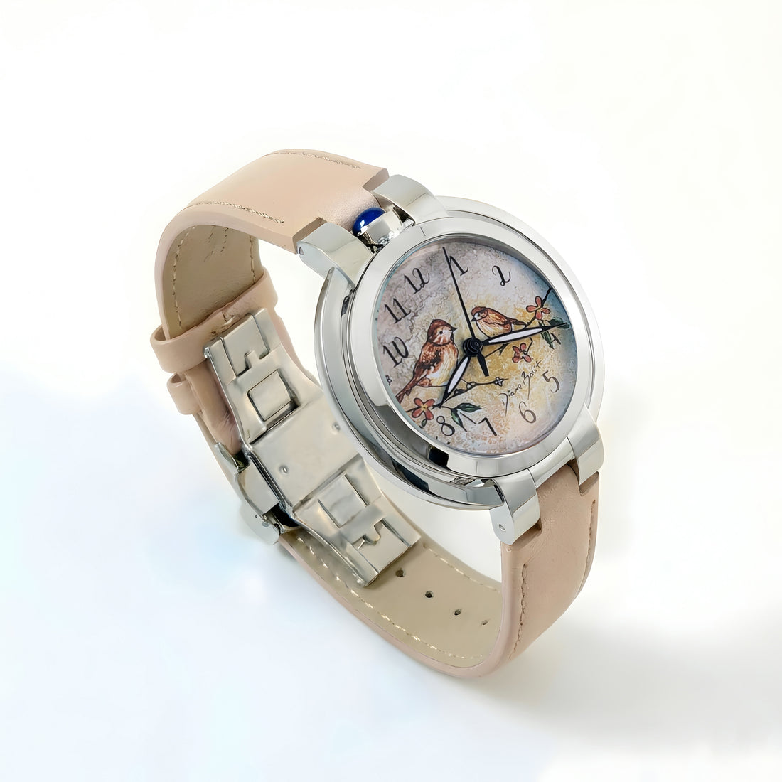 MONTRE SPHÈRE/ DEUX OISEAUX