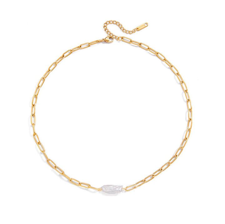 Zoe, collier perle d'eau douce