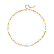 Load image into Gallery viewer, Zoe, freshwater pearl necklace
