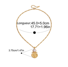 Load image into Gallery viewer, Victoria, ancient coin necklace
