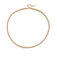 Charger l'image dans la galerie, Joy, collier chaine torsadé or et argent
