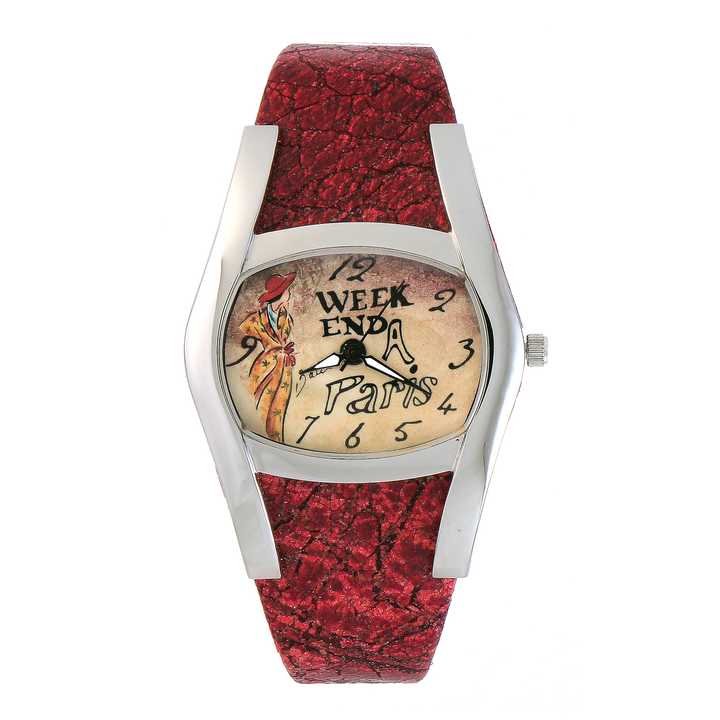 Montre femme artistique | WEEK END À PARIS