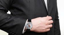 Charger l&#39;image dans la galerie, Montre homme artistique  acier et cuir | ARISTIDE BRUAND
