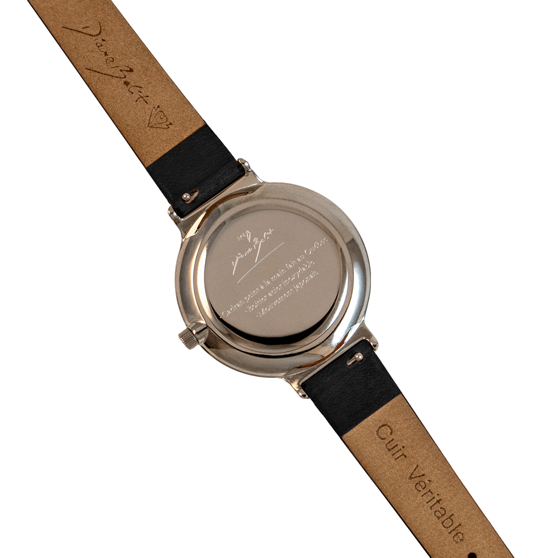 montre femme tendance boitier deux tons fini or et acier inoxydable / TANGO