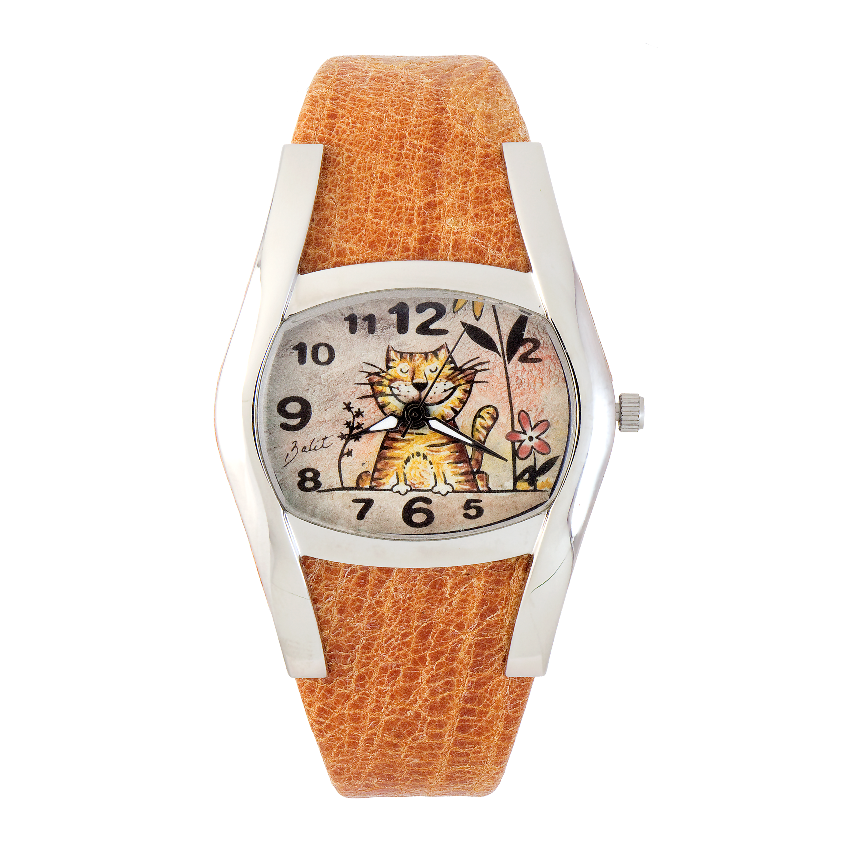 Artistic woman's watch | GARFIEL THE CAT