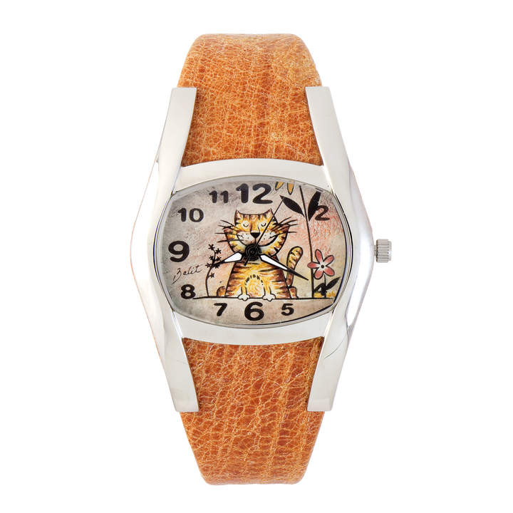 Artistic woman's watch | GARFIEL THE CAT