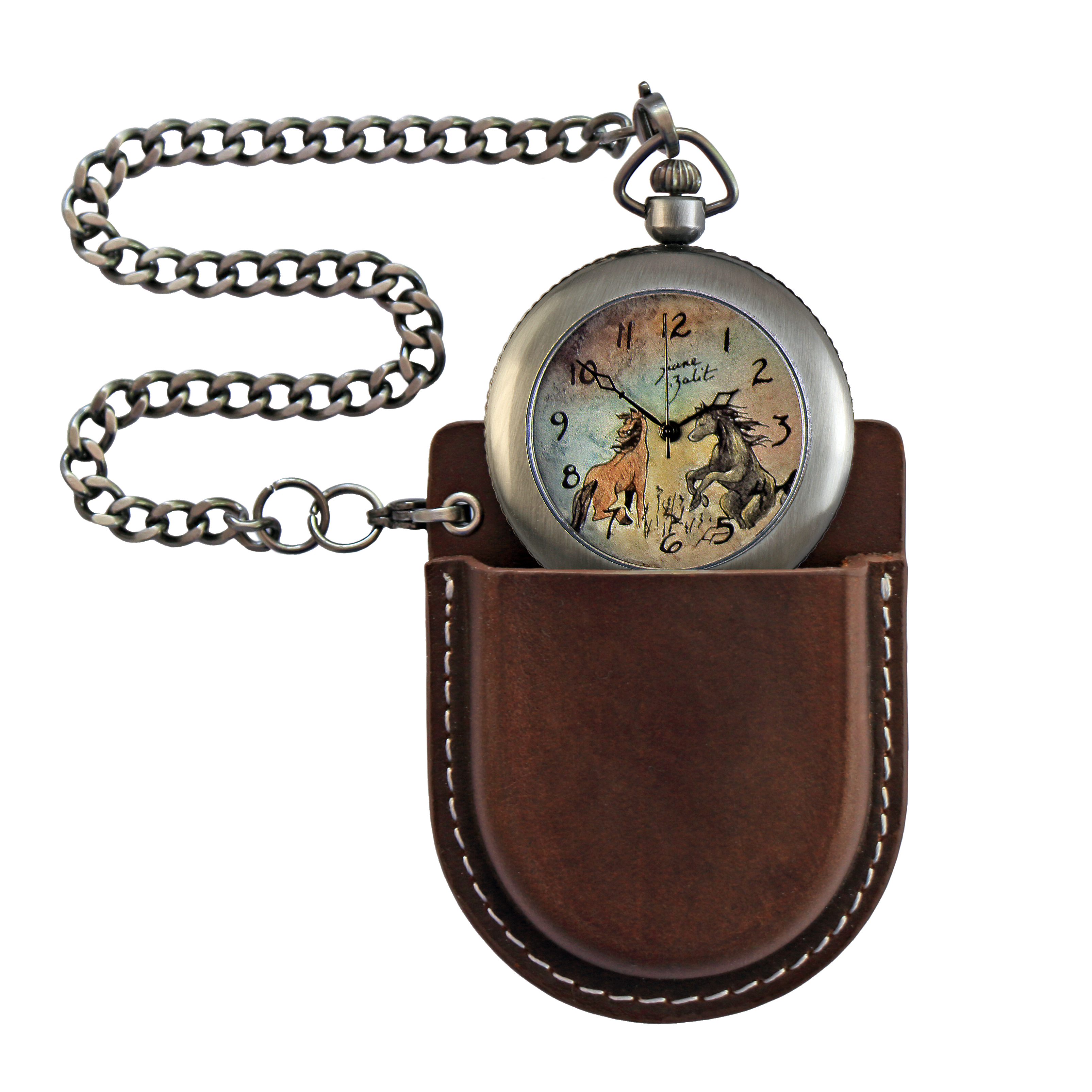 Montre de poche homme | CHEVEAUX