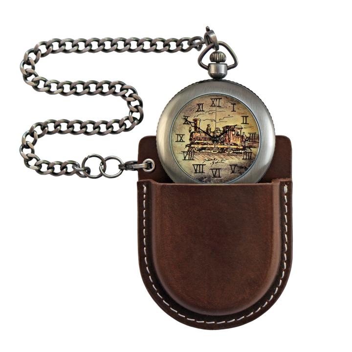 Montre de poche homme | LOCOMOTIVE