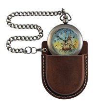 Load image into Gallery viewer, Men&#39;s pocket watch | PIRATE SHIP
