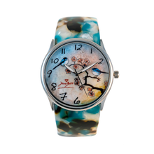 Load image into Gallery viewer, Women&#39;s fashion acrylic bracelet watch | CHERRY TREE BIRDS
