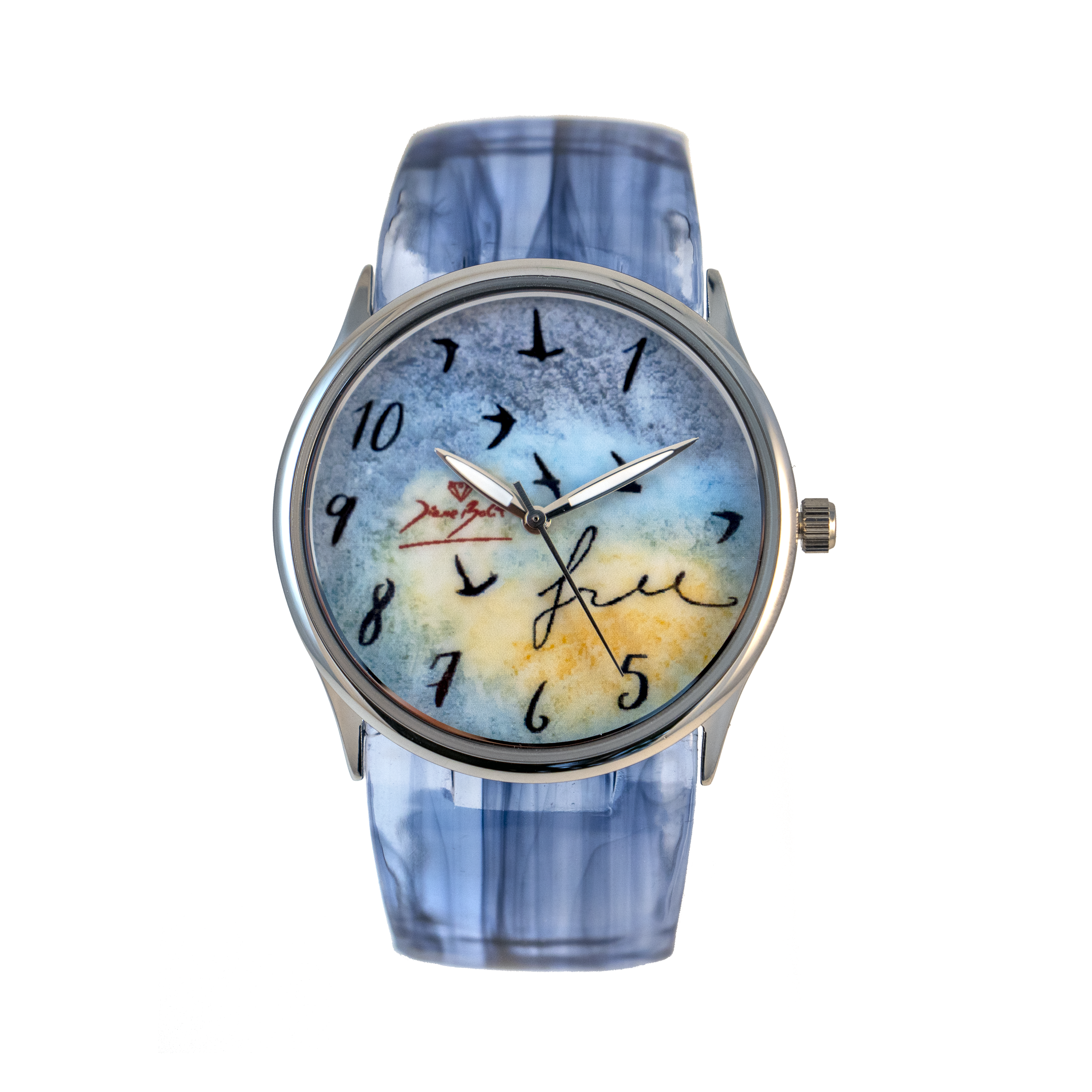 Montre femme fashion bracelet acrylique | FREE