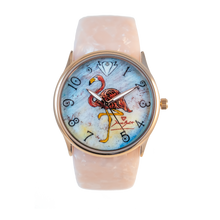 Charger l&#39;image dans la galerie, Montre femme fashion bracelet acrylique | FLAMANT ROSE
