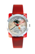 Load image into Gallery viewer, Handcrafted women&#39;s travel watch | RISING SUNSET
