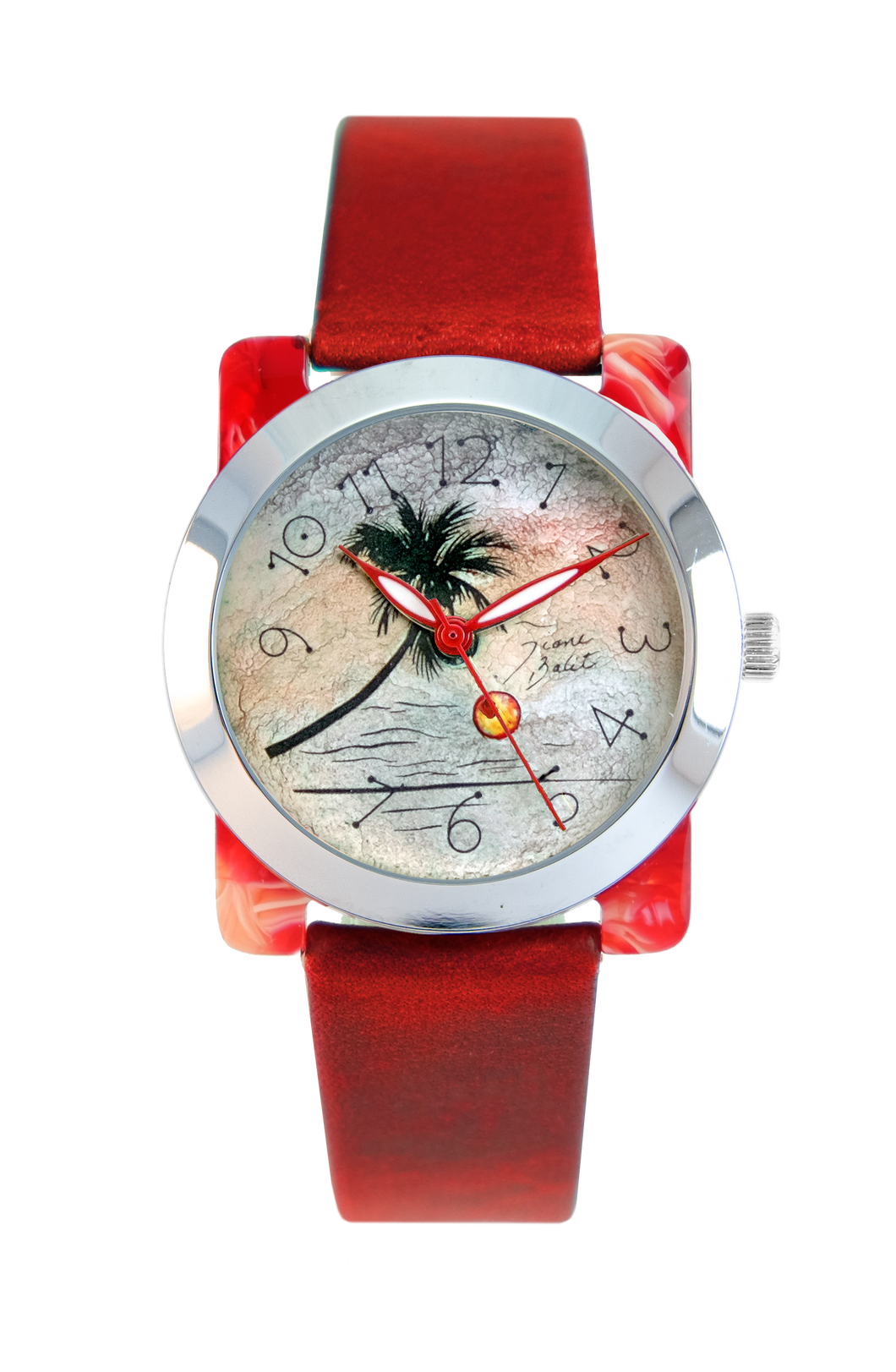 Handcrafted women's travel watch | RISING SUNSET