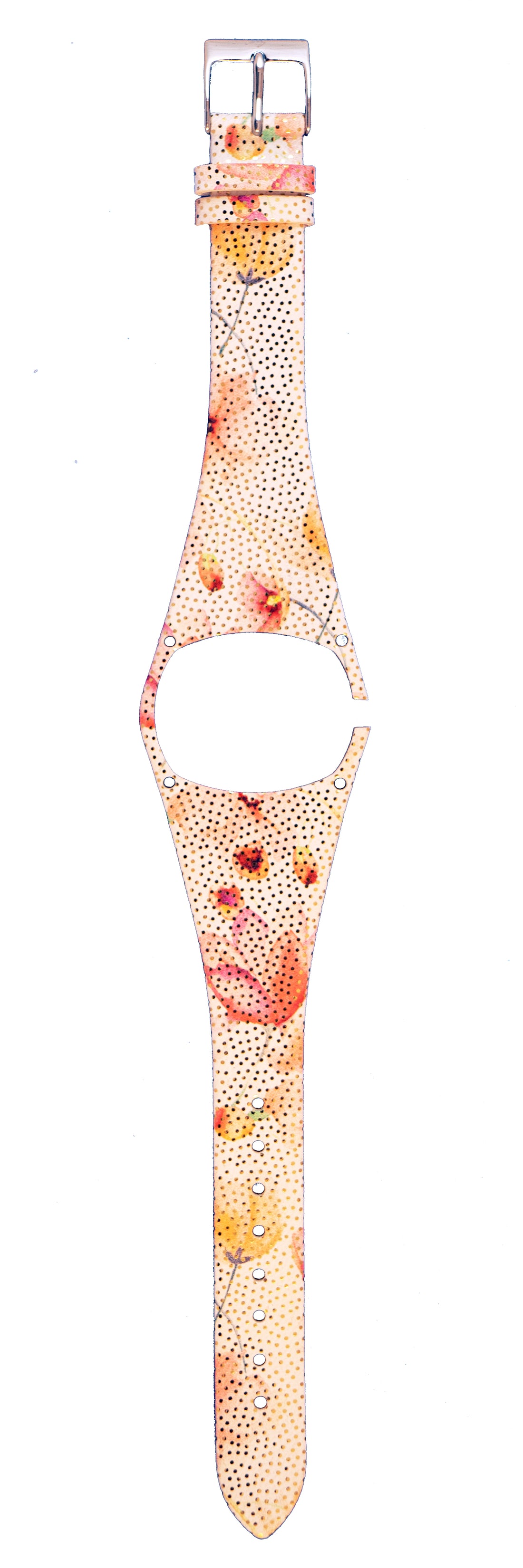 BRACELET POUR MONTRE SANDWICH FLEURI