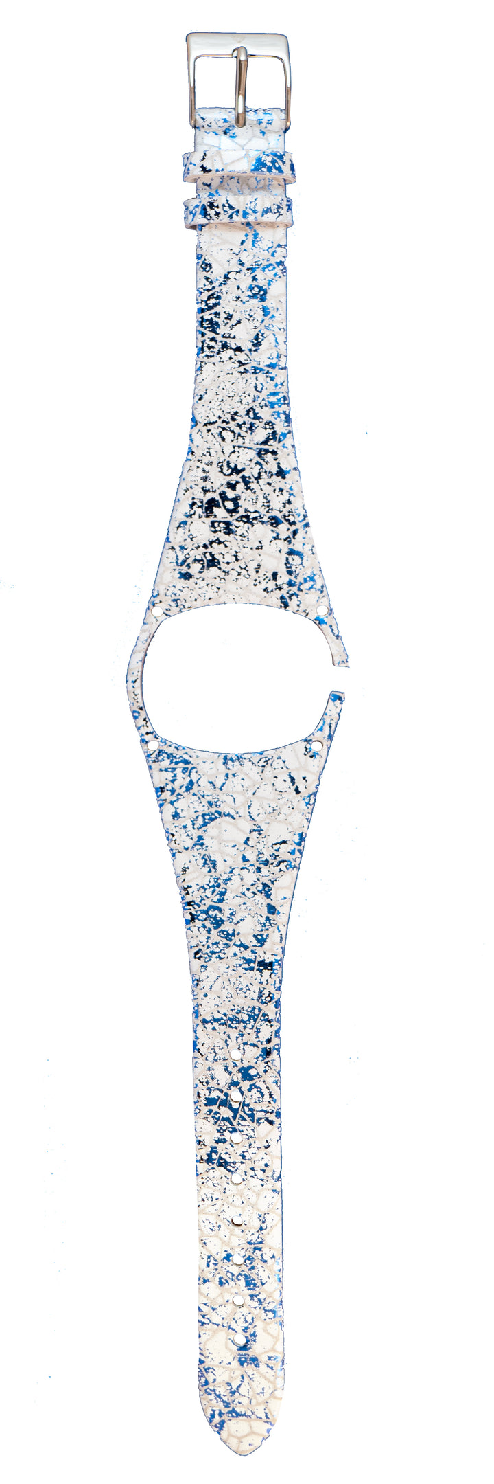 BRACELET POUR MONTRE SANDWICH BLEU GLACIER