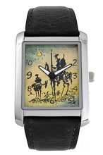 Load image into Gallery viewer, Artistic steel men&#39;s watch with leather strap | DON QUIXOTE
