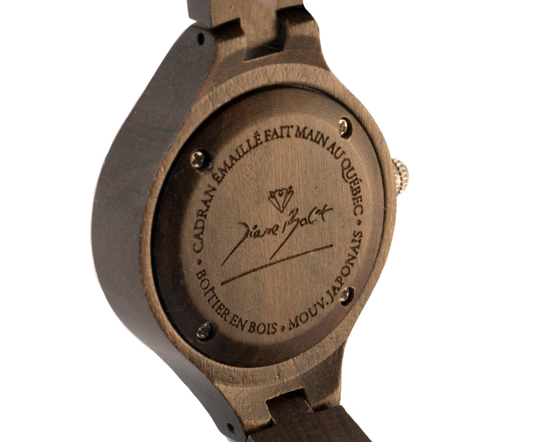 Montre femme bois mode artistique | VOGUE FEMME