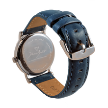 Load image into Gallery viewer, Men&#39;s stainless steel watch with leather strap | MUSIC TREE
