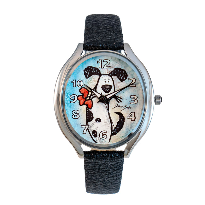 Montre femme artistique | CHIEN COEURS