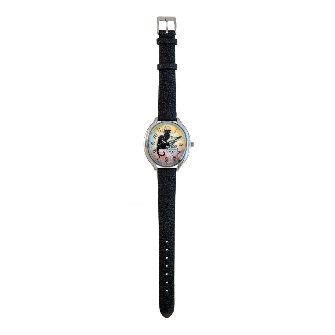 Montre femme artistique | LA TOURNÉE DU CHAT NOIR