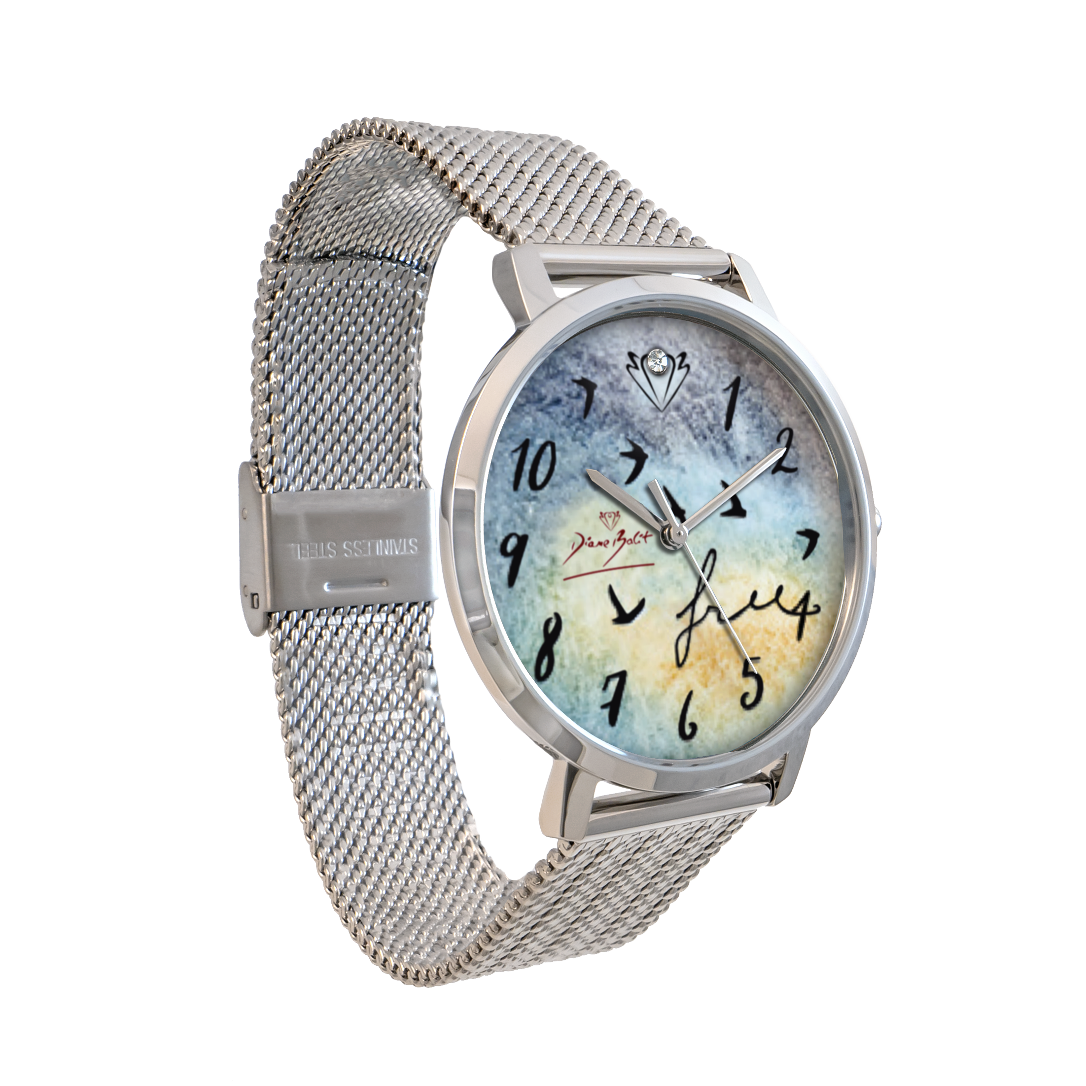 Montre femme fashion bracelet acier inoxydable| FREE