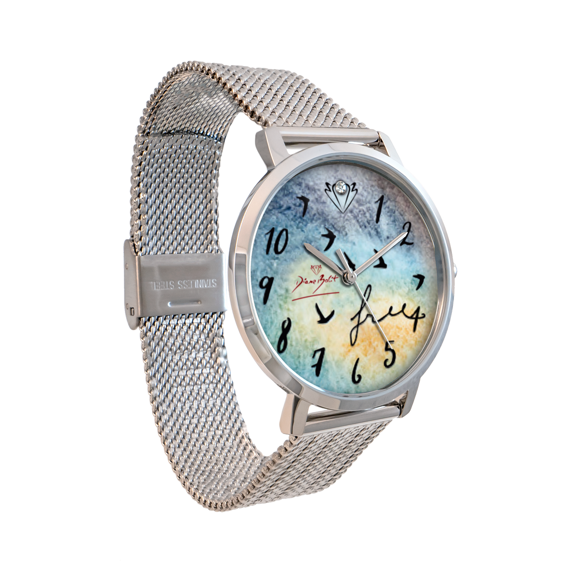 Montre femme fashion bracelet acier inoxydable| FREE