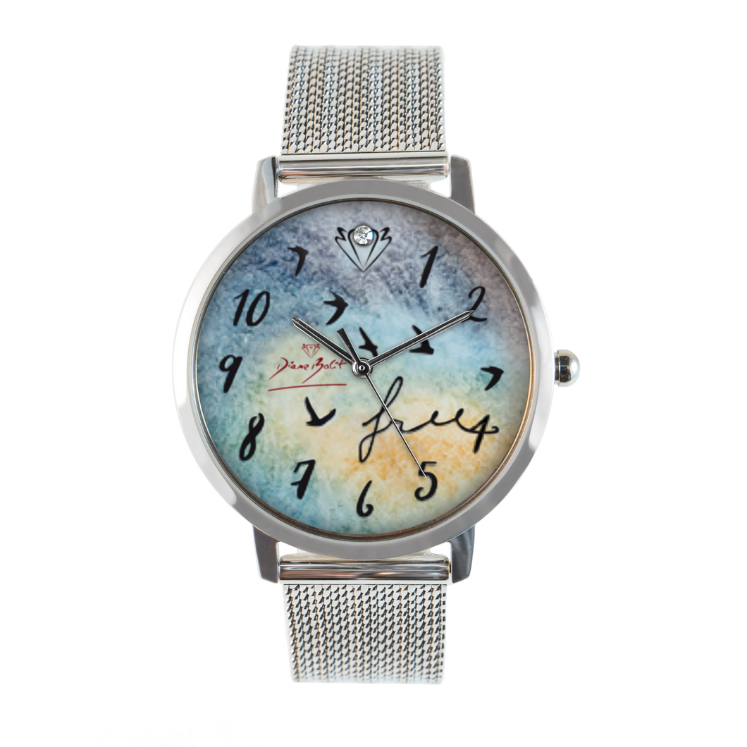 Montre femme fashion bracelet acier inoxydable| FREE