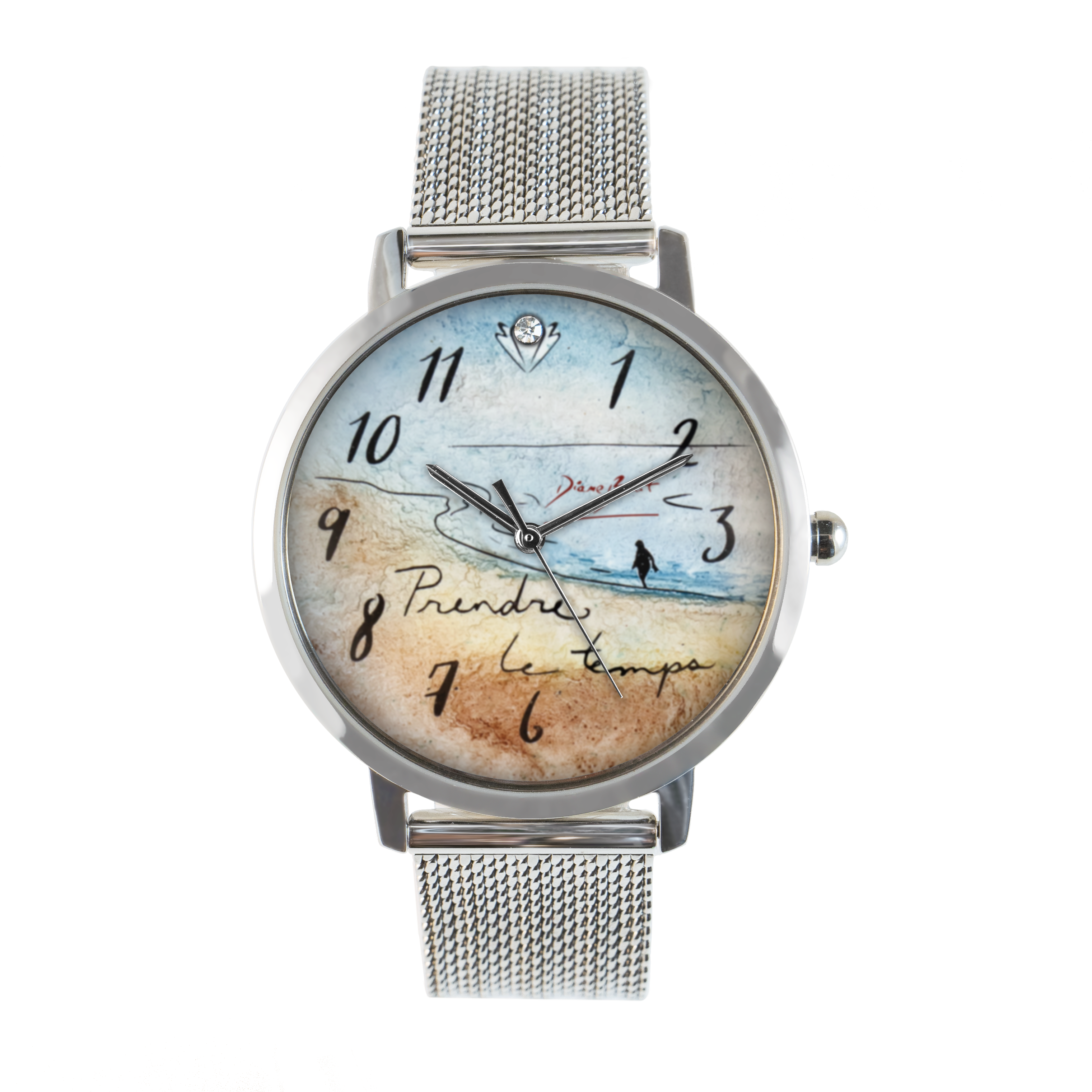 Montre fashion bracelet acier inoxydable| PRENDRE LE TEMPS