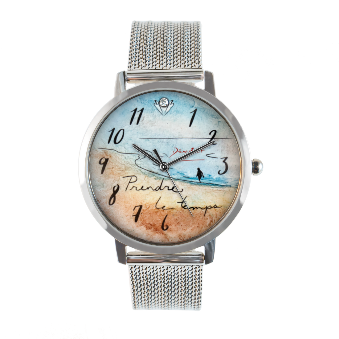 Montre fashion bracelet acier inoxydable| PRENDRE LE TEMPS