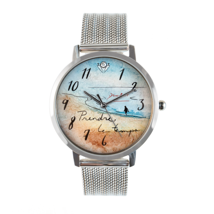 Montre fashion bracelet acier inoxydable| PRENDRE LE TEMPS