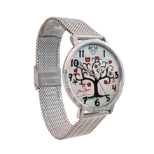 Load image into Gallery viewer, Stainless steel bracelet fashion watch | TREE OF LIFE HEARTS
