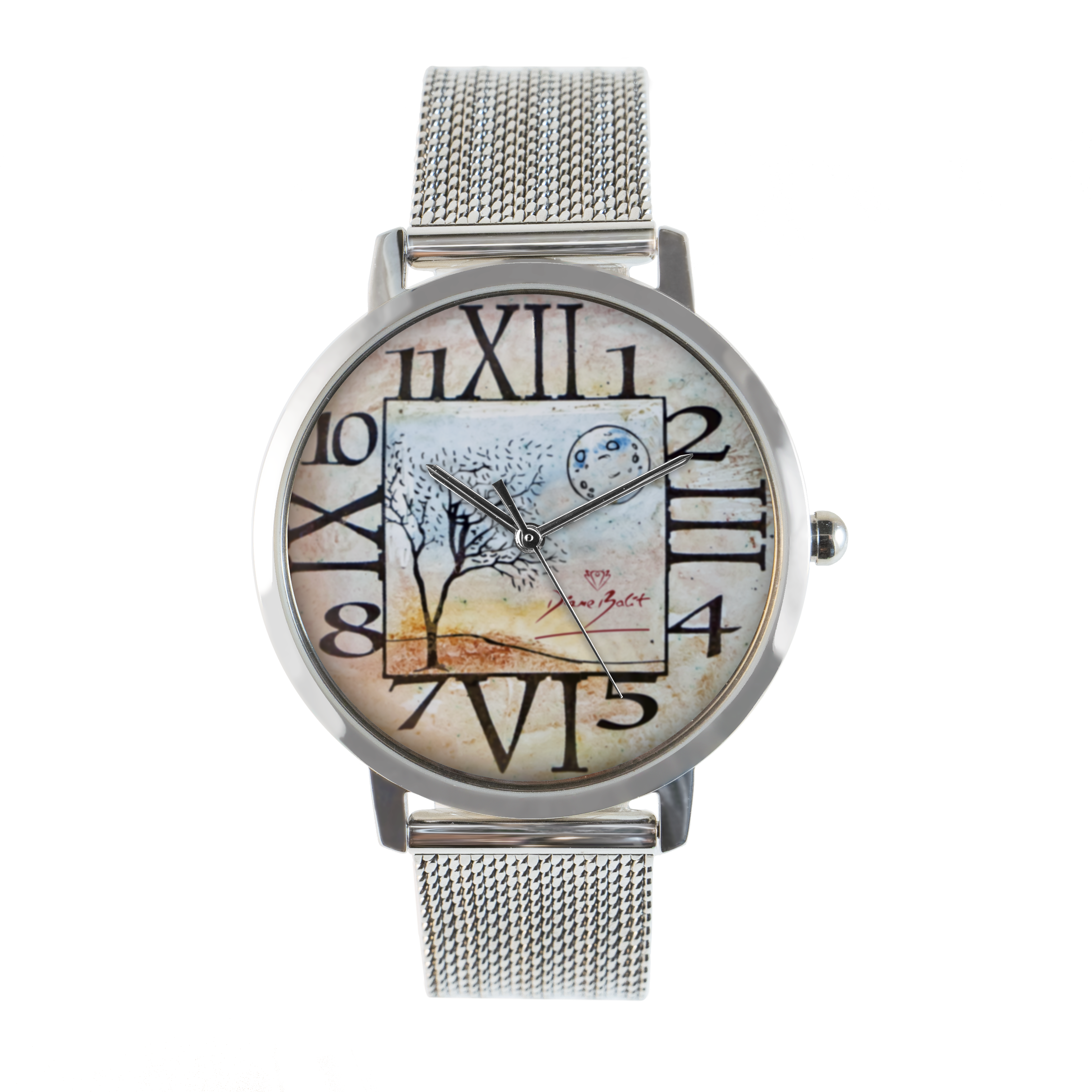 Montre femme fashion acier inoxydable| ARBRE LUNE